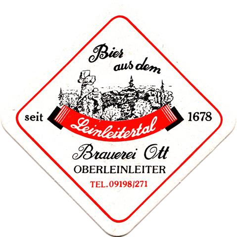 heiligenstadt ba-by ott raute 1a (185-bier aus-tel 271-schwarzrot)
